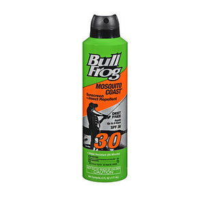 Bullfrog, BullFrog Mosquito Coast Sunscreen with Insect Repellent SPF 30, 6 oz