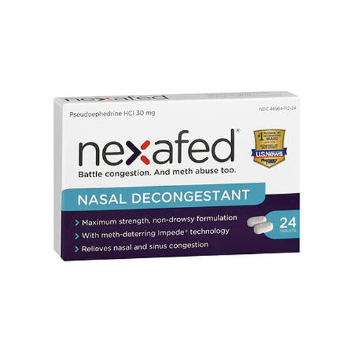 Thera-Gesic, Naxafed Nasal Decongestant, 30 mg, 24 Tab