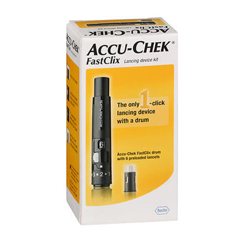 Accu-Chek, Accu-Chek Fastclix Lancing Device Kit, 1 Each