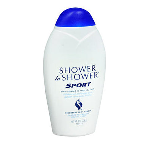 Florajen, Shower To Shower Absorbent Body Powder, Sport 8 Oz