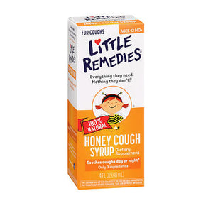Med Tech Products, Little Remedies Honey Cough Syrup, 4 oz