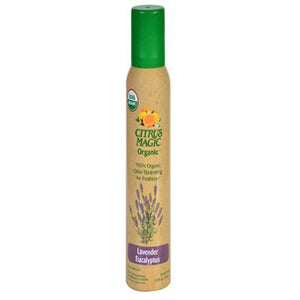 Citrus Magic, Air Freshener Organic Lavender Eucalyptus, 3.5 Oz