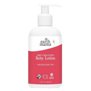 Earth Mama Angel Baby, Baby Lotion, Natural Non-Scents 8 Oz