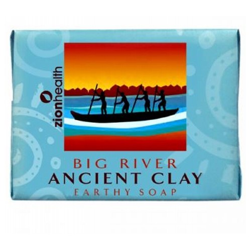 Zion Health, Ancient Clay Natural Bar Soap, 10.5 Oz
