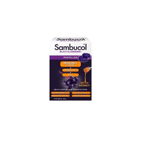 Sambucol, Black Elderberry Pastilles, 20 Count
