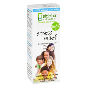 Sidda Flower Essences, Stress Relief For Kids, 1 Oz