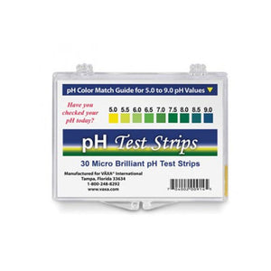 Vaxa, pH Test Strips, 30 Packets