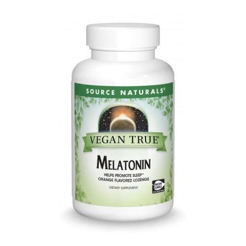 Source Naturals, Vegan True Melatonin, 3 mg, 60 Veg Caps