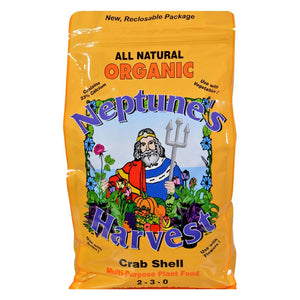 Neptune's Harvest Fertilizers, Crab Shell Multi-Purpose Plant Food, 4 lbs