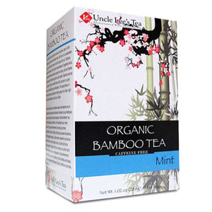 Uncle Lees Teas, Organic Bamboo Tea, Mint 18 Bags
