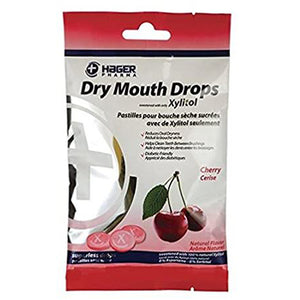 Hager Pharma, Dry Mouth Drops, Cherry 2 Oz