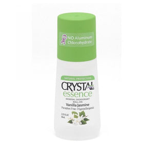 Crystal, Roll On Deodorant, Essence-Vanilla-Jasmine 2.25 Oz