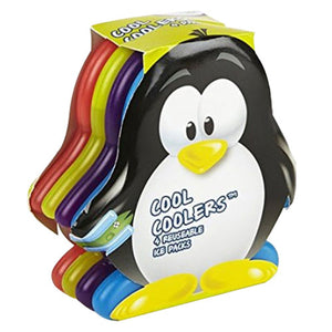 Fit & Fresh, Cool Coolers Peunguin Ice Pack, 1 Set (4-Pieces Set)