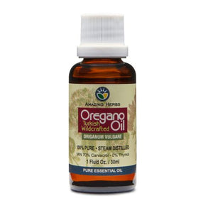 Amazing Herbs, Black Seed 100% Pure Oregano Oil, 1 oz