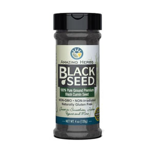 Amazing Herbs, Black Cumin Seed Ground, 4 oz