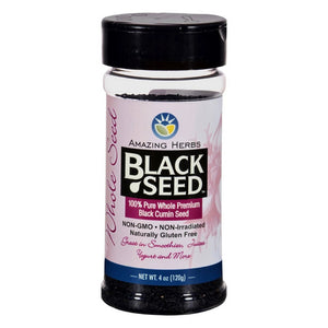Amazing Herbs, Black Seed Gourmet Whole Seed, 4 oz