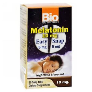 Bio Nutrition Inc, Melatonin, 10 mg, 60 Tabs