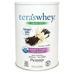 Tera's Whey, RBGH Free Whey Protein, Bourbon Vanilla 24 oz
