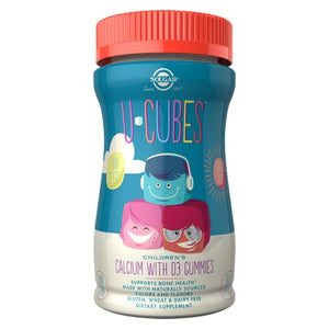 U-Cubes Children's Calcium with D3 60 Gummies by Solgar