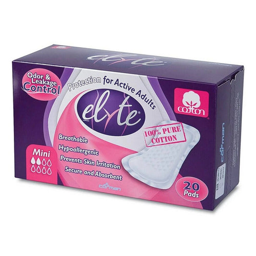 Elyte, Incontinence Pads, Mini 20 Pads