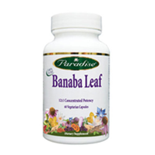 Paradise Herbs, Banaba Leaf, 60 Vcap