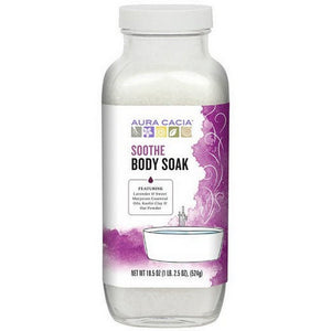 Aura Cacia, Body Soak Bath Salts, Soothe 18.5 oz