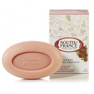 South Of France Soaps, French Milled Oval Soap, Climbing Wild Rose 6 oz