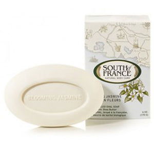 South Of France Soaps, French Milled Oval Soap, Blooming Jasmine 6 oz