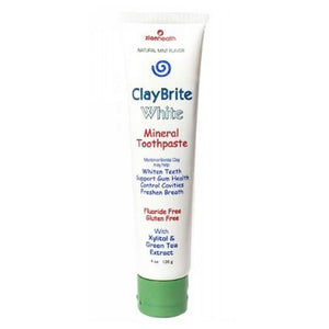 Zion Health, ClayBrite White Toothpaste Non Fluoride, 4 fl oz