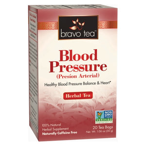 Bravo Tea & Herbs, Blood Pressure Tea, 20 Bags