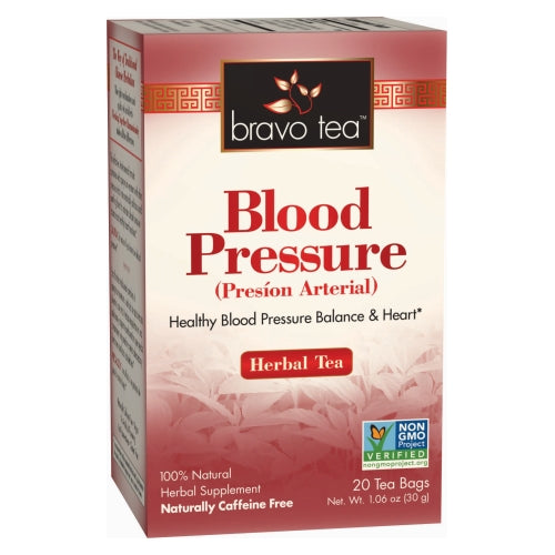 Bravo Tea & Herbs, Blood Pressure Tea, 20 Bags