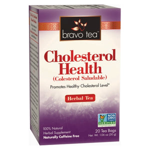 Bravo Tea & Herbs, Cholesterol Health Tea, 20 Bags