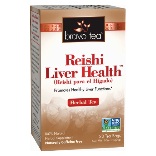 Bravo Tea & Herbs, Reishi Liver Health Tea, 20 Bags