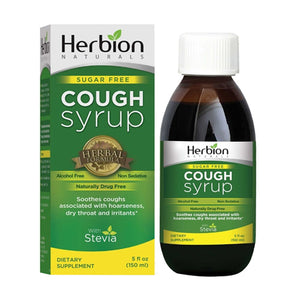 Herbion Naturals, Throat Syrup With Stevia, 5 oz