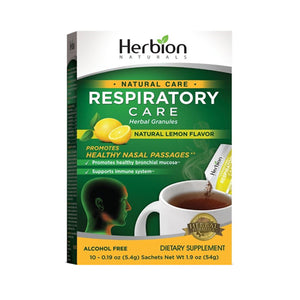 Herbion Naturals, Respiratory Care, Lemon Flavor 10 X 0.19 Oz