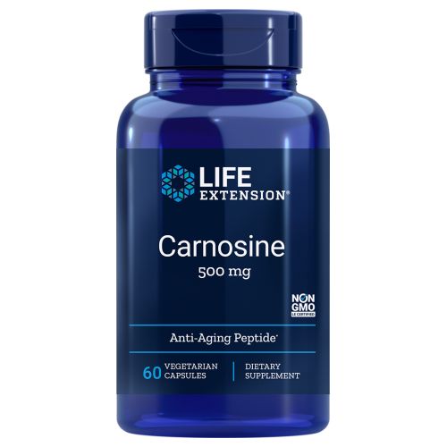 Life Extension, Carnosine, 500 mg, 60 Caps