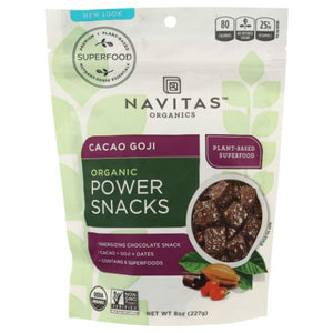 Navitas Organics, Power Snack Cacao Goji Superfood, 8 Oz