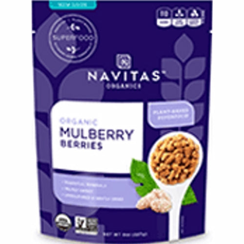 Navitas Organics, Organic Mulberries, 8 Oz