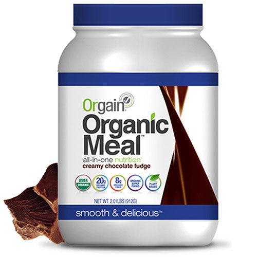 Orgain, Organic Meal Powder Creamy Chocolate Fudge, 2.01 lbs