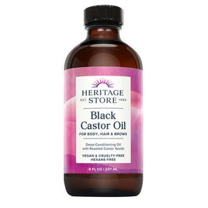 Heritage Products, Black Castor Oil, 8 fl oz