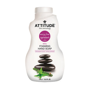 Attitude, Foaming Hand Soap Refill, Coriander & Olive 35.2 fl oz