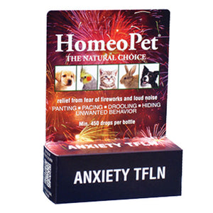 Anxiety TFLN Drops 15 ml by HomeoPet Solutions