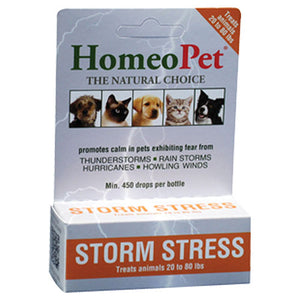Storm Stress K-9 (20-80lbs) 15 ml by HomeoPet Solutions