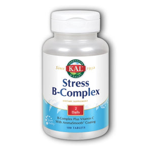Kal, Stress B-Complex, 100 Tabs