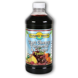 Dynamic Health Laboratories, Organic Tart Cherry, Turmeric & Ginger Tonic, 16 oz