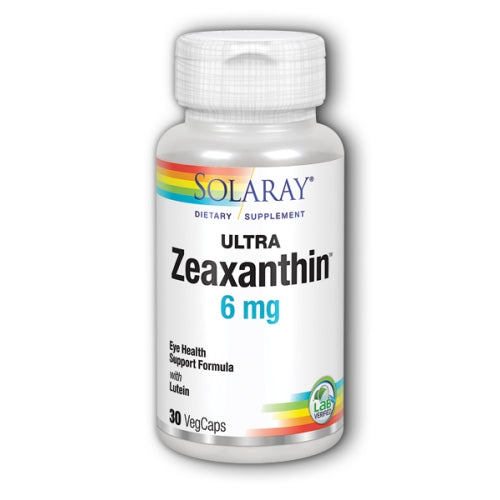 Solaray, Ultra Zeaxanthin, 6 mg, 30 Caps