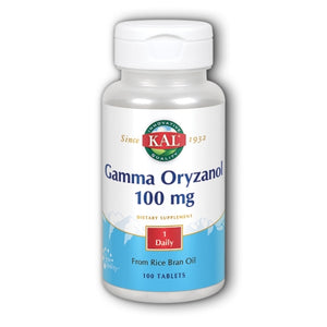 Kal, Gamma Oryzanol, 100 mg, 100 Tabs