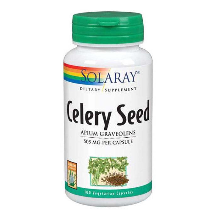 Solaray, Celery Seed, 505 mg, 100 Caps
