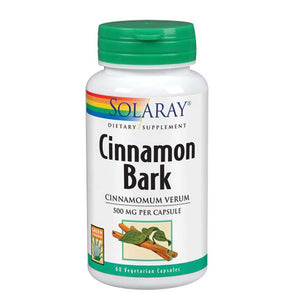Solaray, Cinnamon Bark, 500 mg, 60 Caps