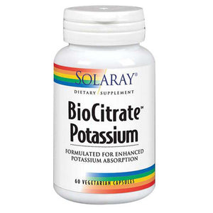 Solaray, BioCitrate Potassium, 60 Caps